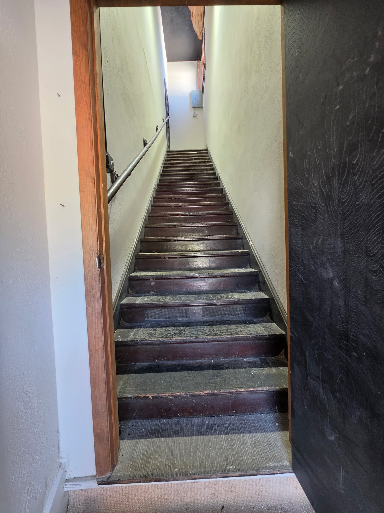 Stairway to the second floor